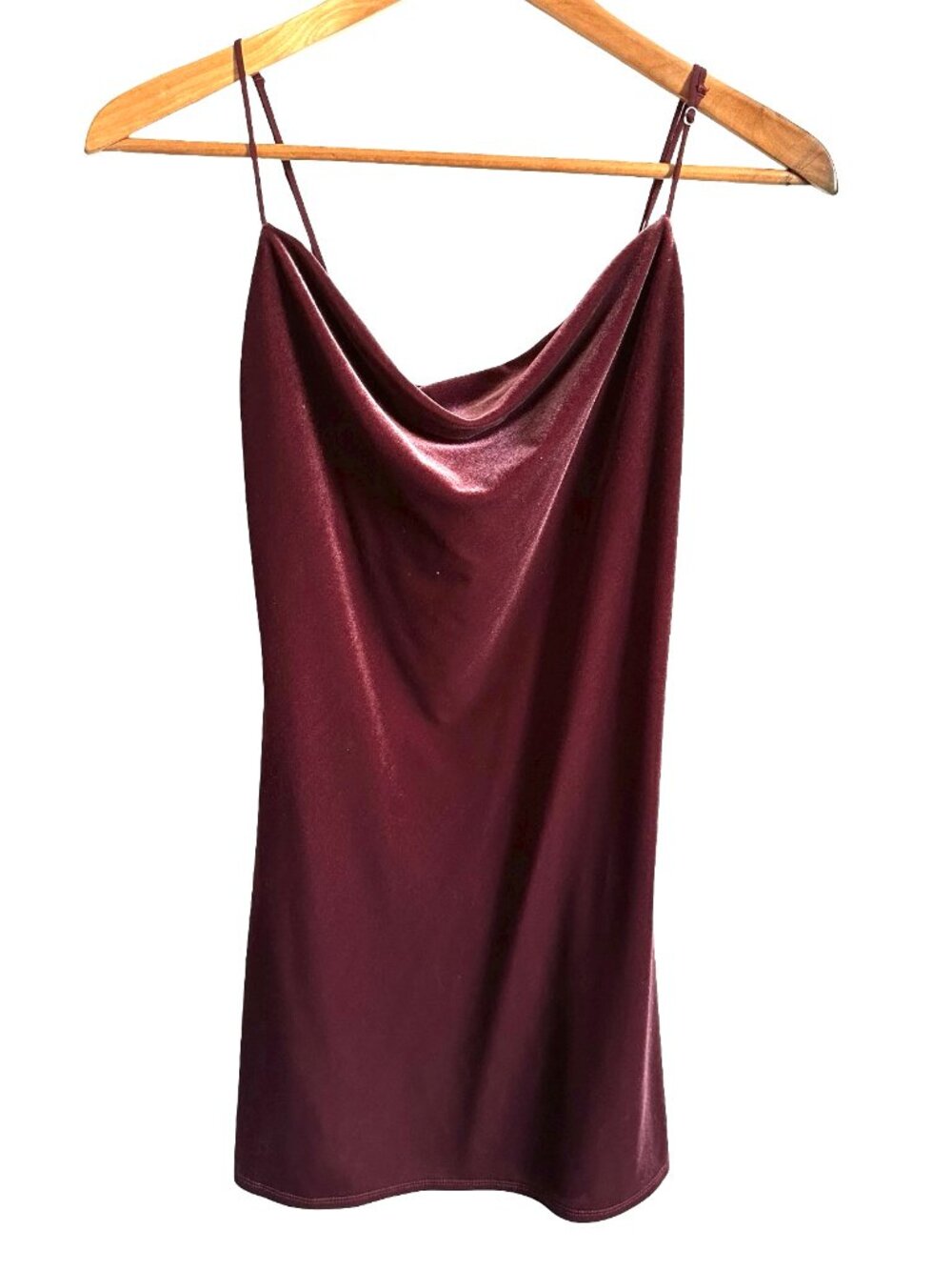 Vtg Abercrombie & Fitch Velvet Bias Slip Dress Babydoll Witchy Y2K Romantic S